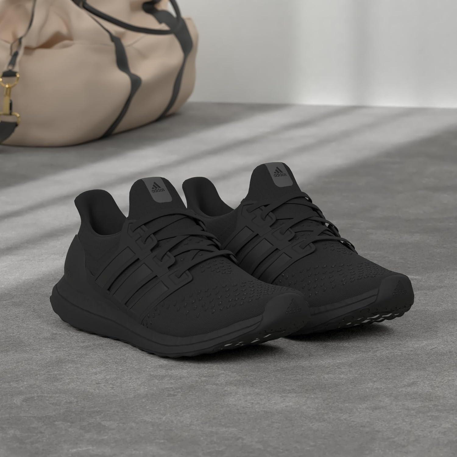 image:imageadidas Mens Ultraboost Light Running ShoeBlackBlackCrystal White