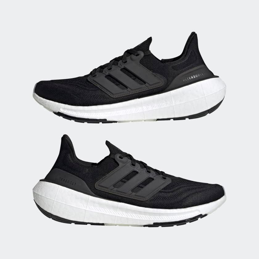 image:imageadidas Mens Ultraboost Light Running ShoeBlackBlackCrystal White