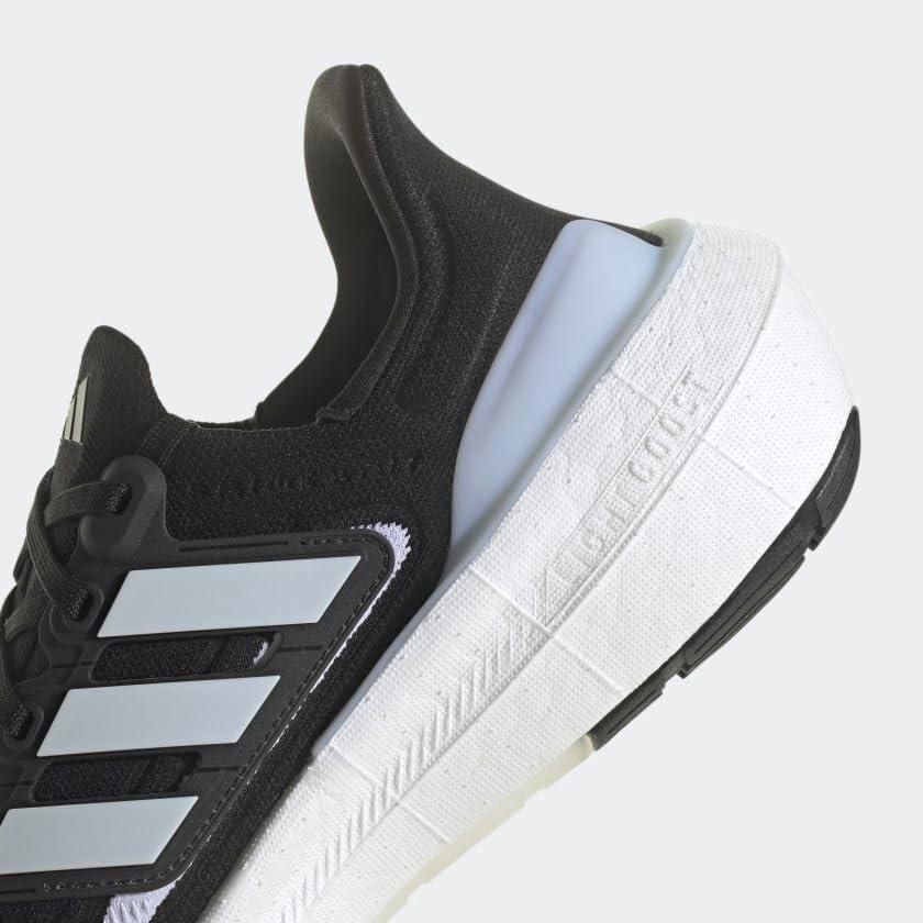 image:imageadidas Mens Ultraboost Light Running ShoeBlackWhiteBlack