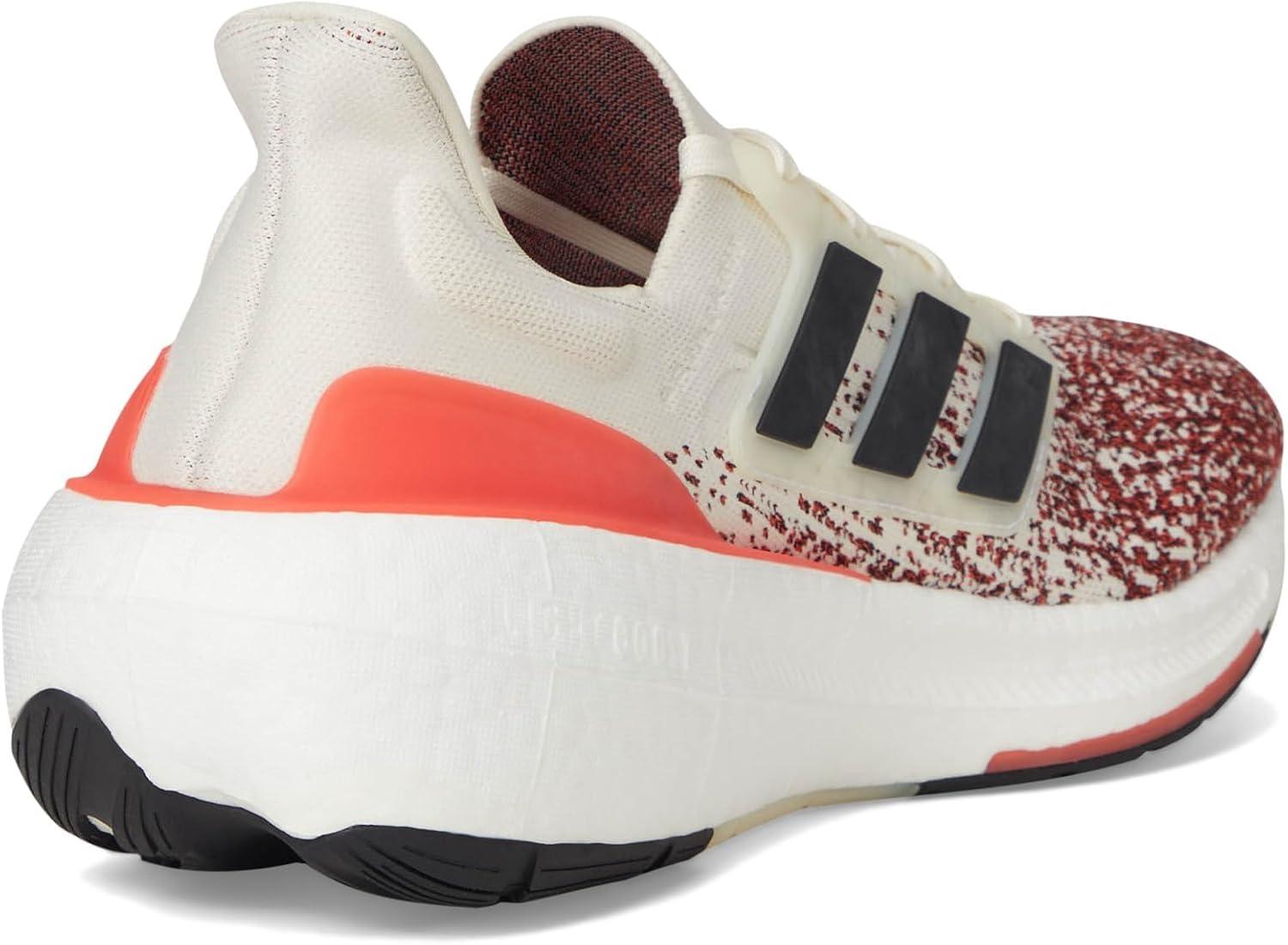 image:imageadidas Mens Ultraboost Light Running ShoeChalk WhiteCore BlackBright Red