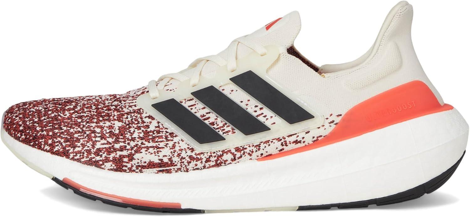 image:imageadidas Mens Ultraboost Light Running ShoeChalk WhiteCore BlackBright Red