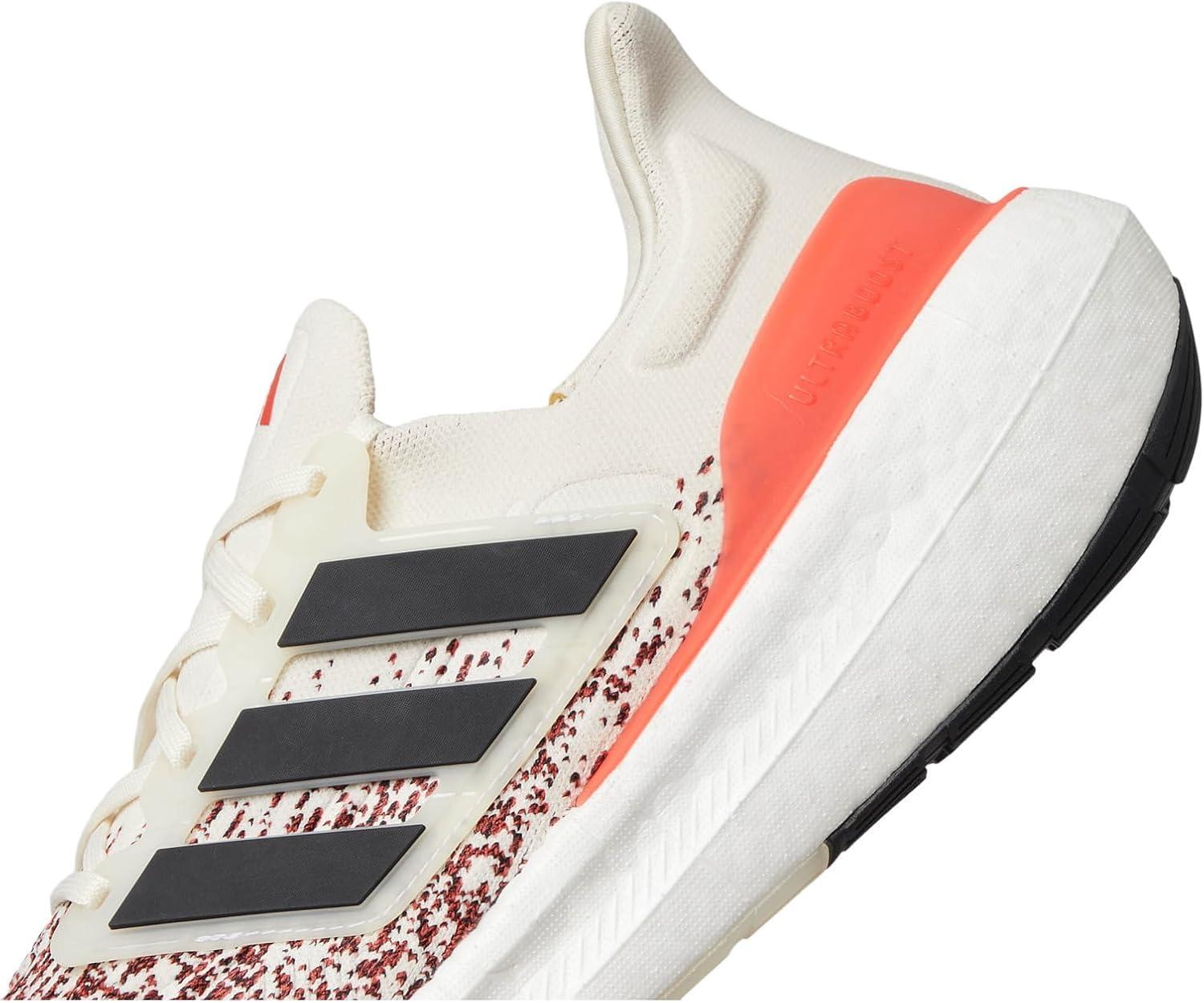 image:imageadidas Mens Ultraboost Light Running ShoeChalk WhiteCore BlackBright Red