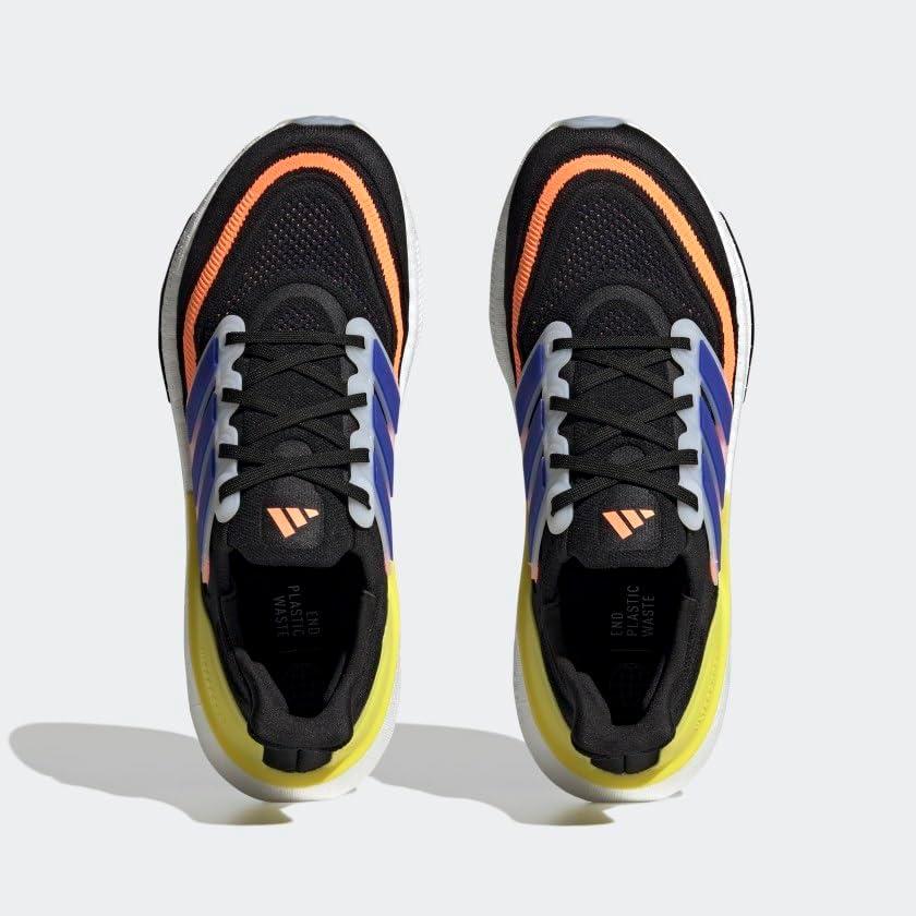 image:imageadidas Mens Ultraboost Light Running ShoeCore BlackLucid BlueBright Yellow