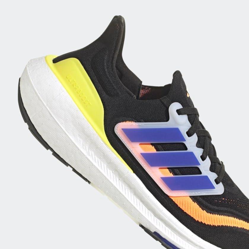image:imageadidas Mens Ultraboost Light Running ShoeCore BlackLucid BlueBright Yellow