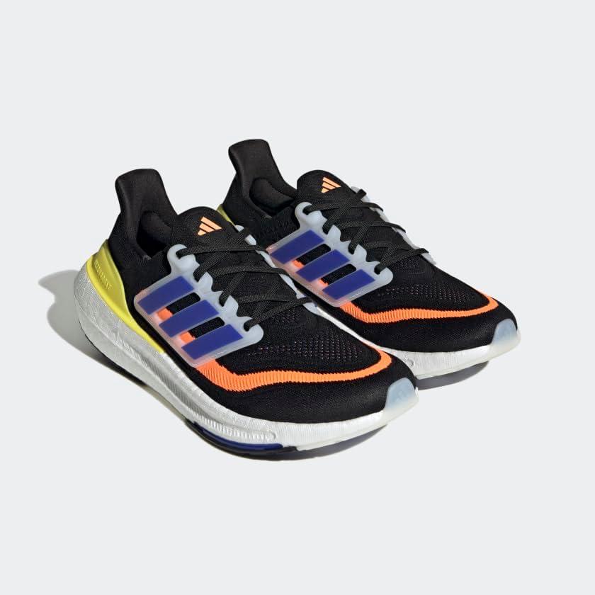 image:imageadidas Mens Ultraboost Light Running ShoeCore BlackLucid BlueBright Yellow