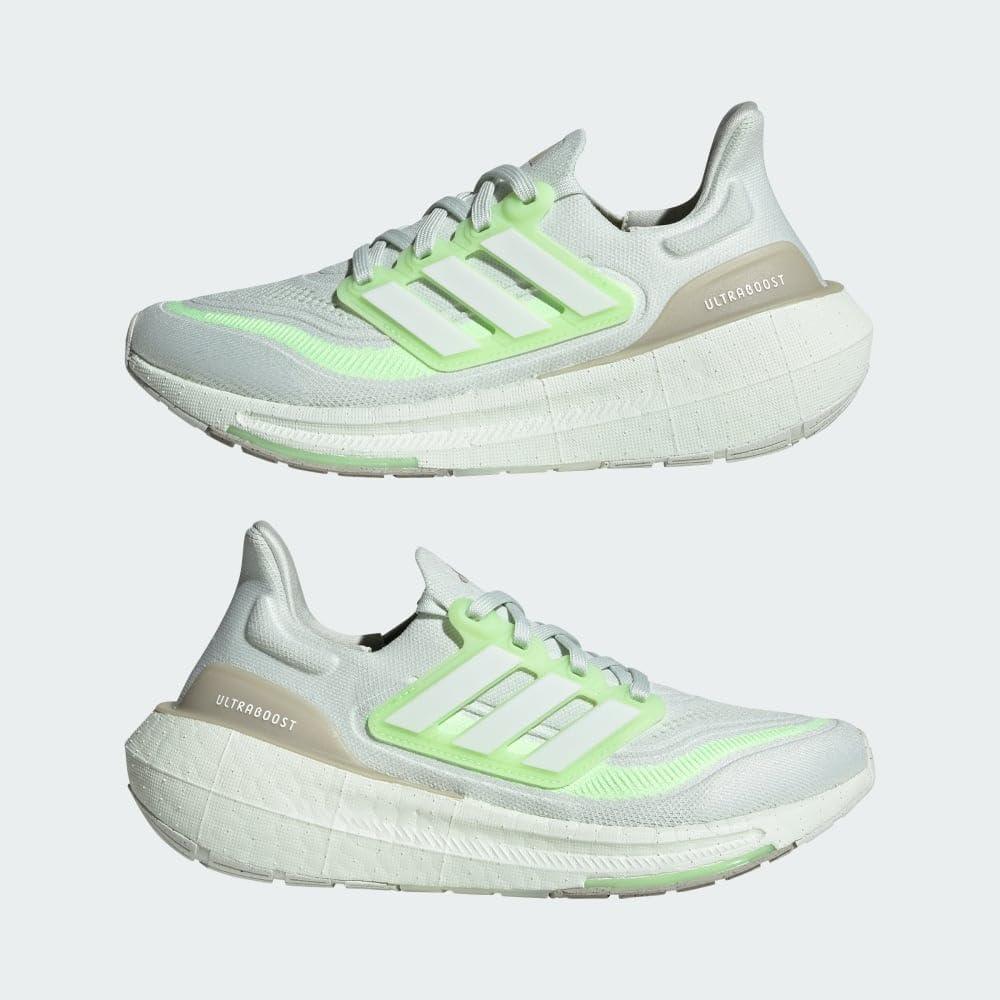 image:imageadidas Mens Ultraboost Light Running ShoeCrystal Jade Zero Metallic Green Spark