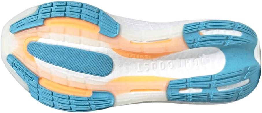 image:imageadidas Mens Ultraboost Light Running ShoeDash GreyFlash OrangeLucid Cyan
