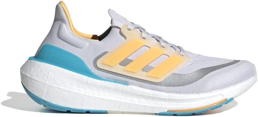 image:imageadidas Mens Ultraboost Light Running ShoeDash GreyFlash OrangeLucid Cyan