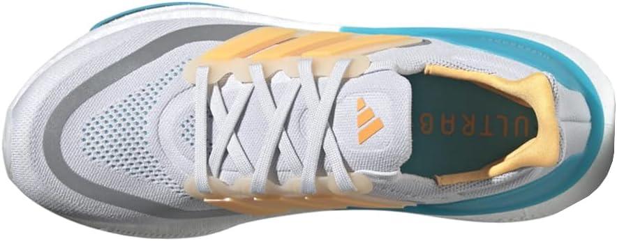 image:imageadidas Mens Ultraboost Light Running ShoeDash GreyFlash OrangeLucid Cyan