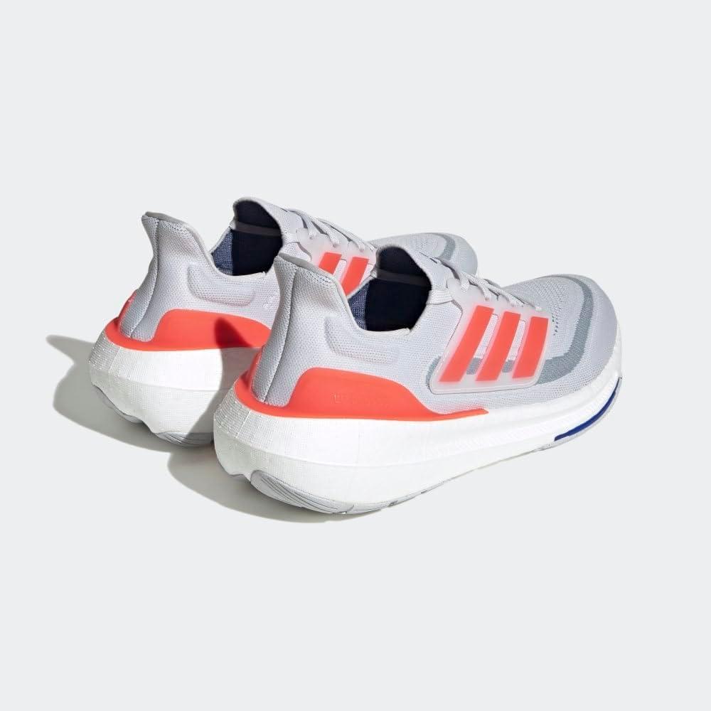 image:imageadidas Mens Ultraboost Light Running ShoeDash GreySolar RedLucid Blue