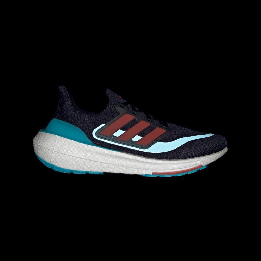 image:imageadidas Mens Ultraboost Light Running ShoeInkBright RedLucid Cyan