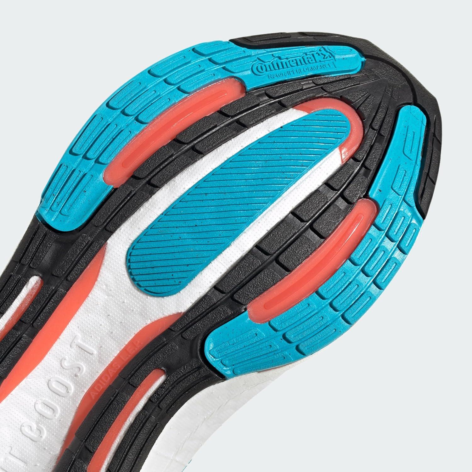 image:imageadidas Mens Ultraboost Light Running ShoeInkBright RedLucid Cyan