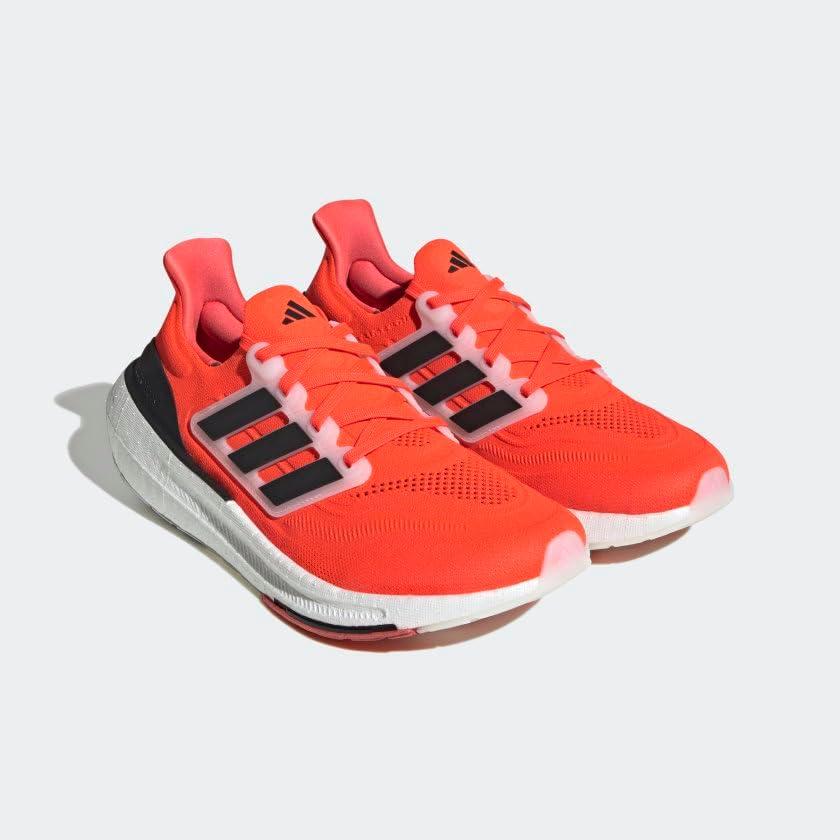 image:imageadidas Mens Ultraboost Light Running ShoeSolar RedBlackWhite