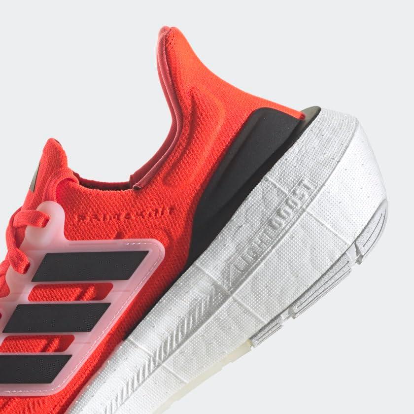 image:imageadidas Mens Ultraboost Light Running ShoeSolar RedBlackWhite