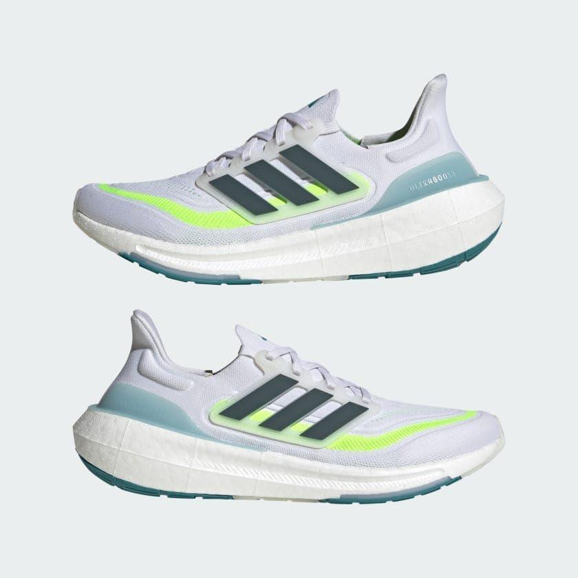 image:imageadidas Mens Ultraboost Light Running ShoeWhiteArctic NightLucid Lemon