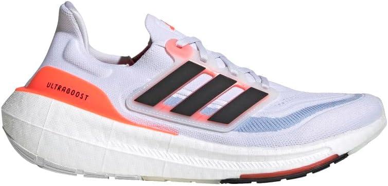 image:imageadidas Mens Ultraboost Light Running ShoeWhiteBlackSolar Red