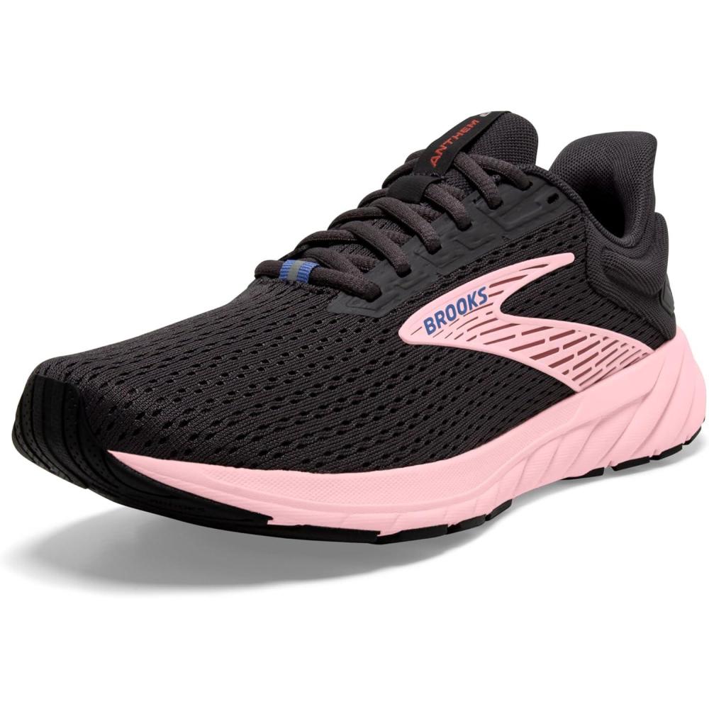 image:imageBrooks Womens Anthem 6 Neutral Running ShoeBlackened PearlPinkRose