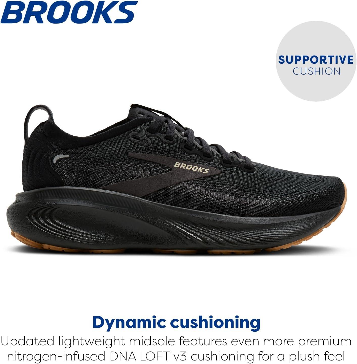 image:imageBrooks Mens Adrenaline GTS 25 Supportive Running ampamp Walking ShoeBlackBiscuit