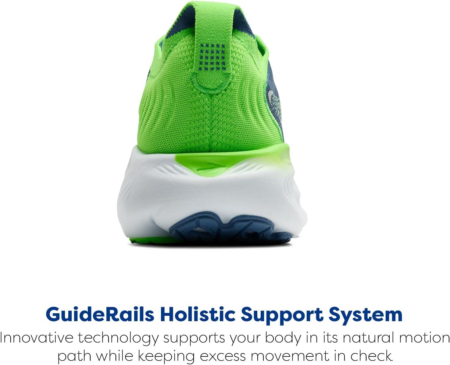 image:imageBrooks Mens Adrenaline GTS 25 Supportive Running ampamp Walking ShoeGreenMoonlightPhantom