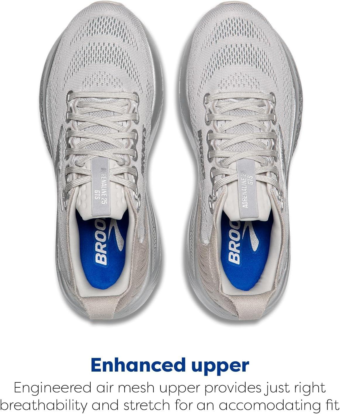 image:imageBrooks Mens Adrenaline GTS 25 Supportive Running ampamp Walking ShoeSilver Anniversary Edition