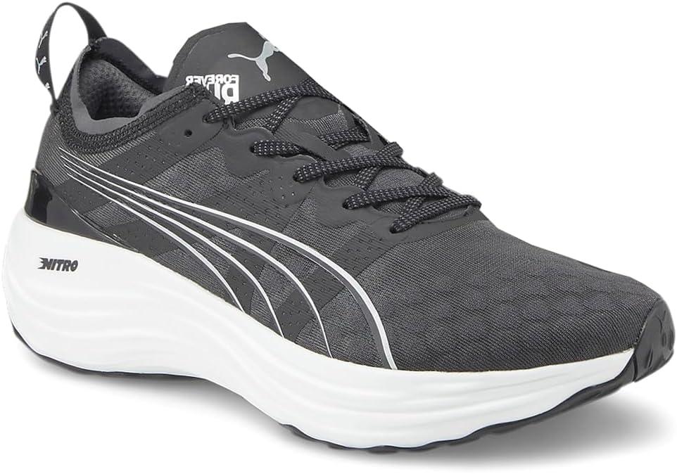 image:imagePUMA Mens Foreverrun Nitro Running Sneakers Shoes BlackBlack