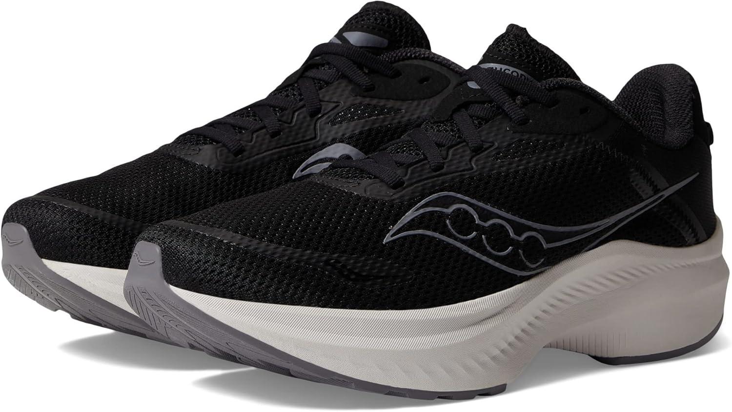 image:imageSaucony Mens Axon 3 SneakerBlackWhite