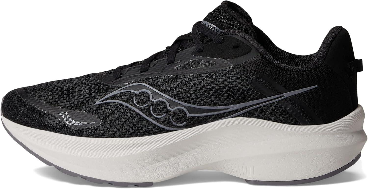 image:imageSaucony Mens Axon 3 SneakerBlackWhite