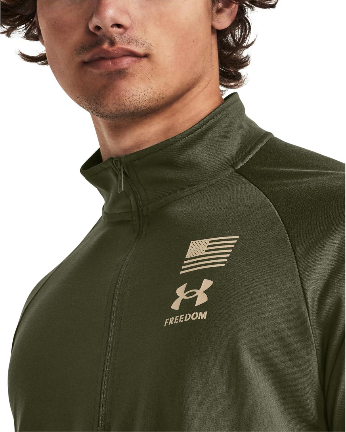 image:imageUnder Armour Freedom Tech 12 ZipMarine Od Green Desert Sand