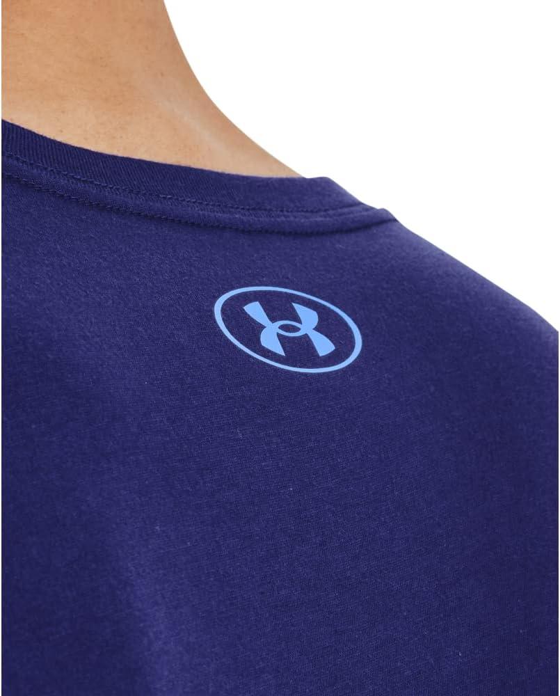 image:imageUnder Armour Mens Fish Hook Logo Tee468 Sonar Blue Carolina Blue Carolina Blue