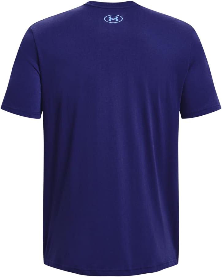 image:imageUnder Armour Mens Fish Hook Logo Tee468 Sonar Blue Carolina Blue Carolina Blue