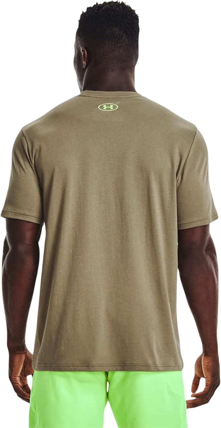 image:imageUnder Armour Mens Fish Hook Logo TeeTent 362Quirky Lime