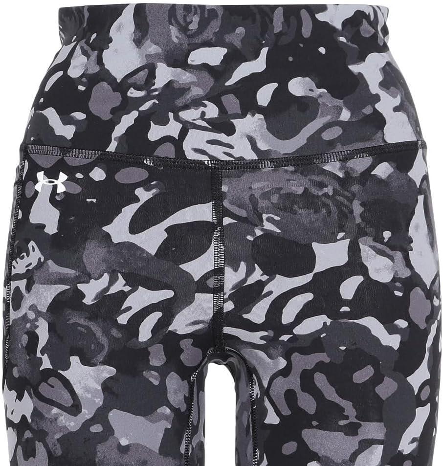 image:imageUnder Armour Motion Print Ankle LeggingsBlack Titan Gray White
