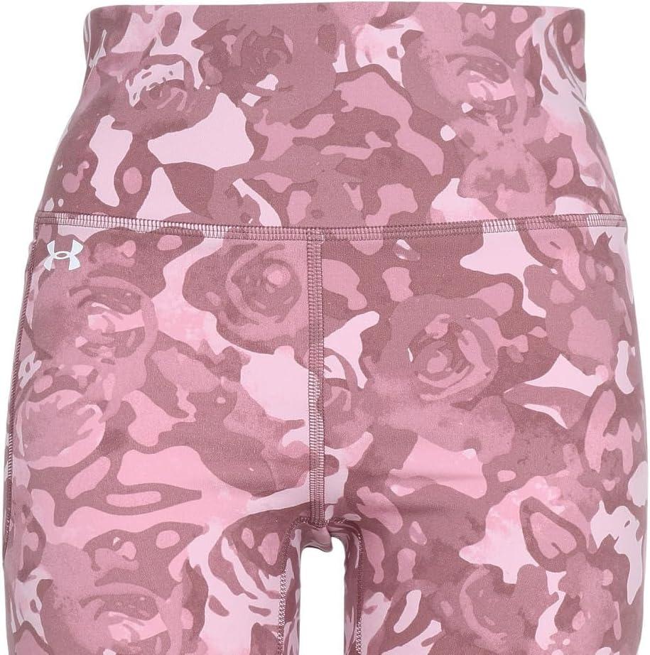 image:imageUnder Armour Motion Print Ankle LeggingsPrime Pink Pink Elixir White
