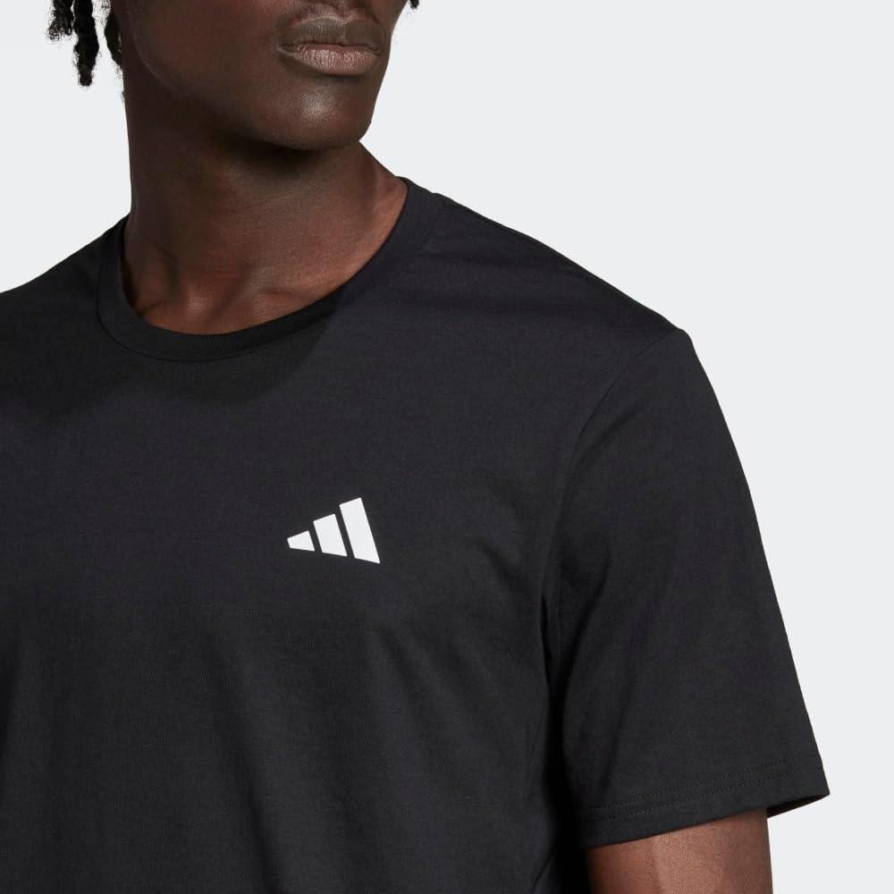 image:imageadidas Mens Essentials Feel Ready Training TShirtBlackWhite