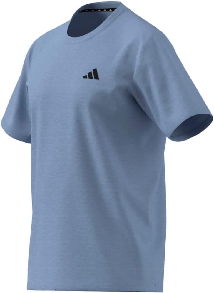 image:imageadidas Mens Essentials Feel Ready Training TShirtGlow BlueBlack