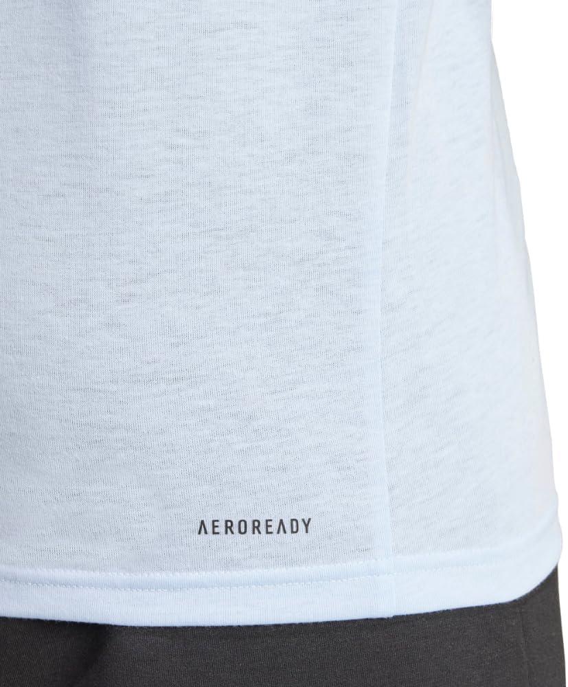 image:imageadidas Mens Essentials Feel Ready Training TShirtGlow BlueBlack