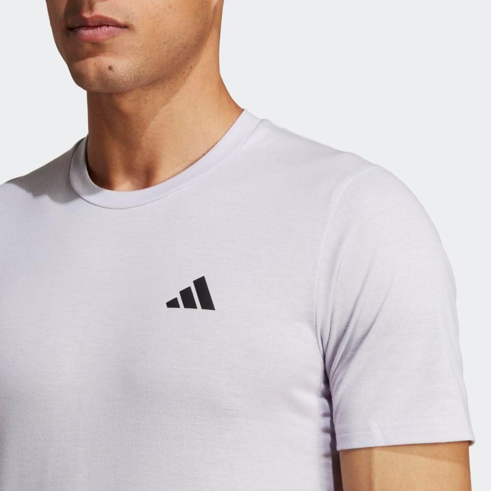 image:imageadidas Mens Essentials Feel Ready Training TShirtSilver DawnBlack