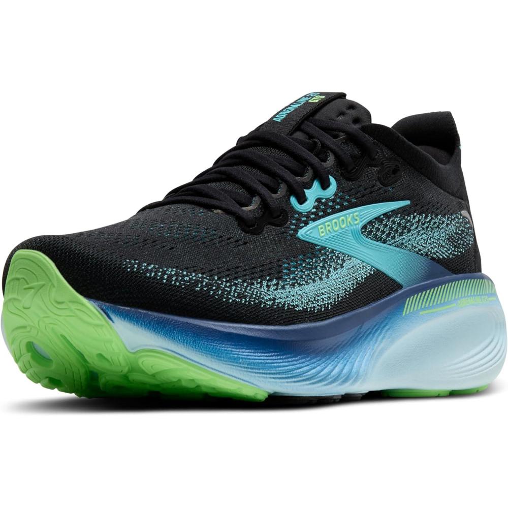 image:imageBrooks Mens Adrenaline GTS 25 Supportive Running ampamp Walking ShoeBlackIpanemaMint