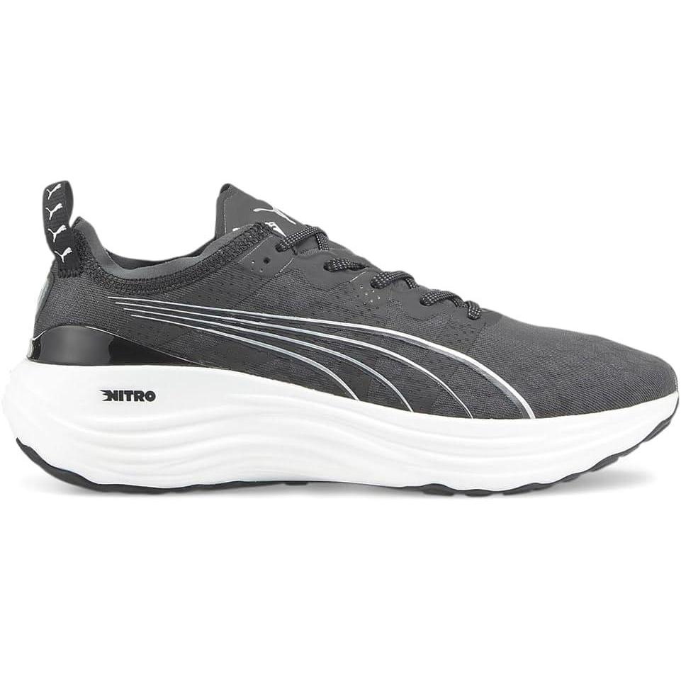 image:imagePUMA Mens Foreverrun Nitro Running Sneakers Shoes BlackBlack