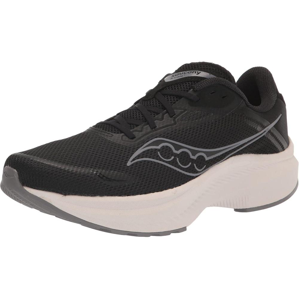image:imageSaucony Mens Axon 3 SneakerBlackWhite