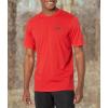 adidas Men’s Essentials Feel Ready Training T-Shirt(Better Scarlet/Black)