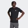 adidas Men’s Essentials Feel Ready Training T-Shirt(Black/White)