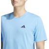 adidas Men’s Essentials Feel Ready Training T-Shirt(Blue Burst/Black)