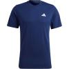 adidas Men’s Essentials Feel Ready Training T-Shirt(Dark Blue/White)