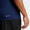 adidas Men’s Essentials Feel Ready Training T-Shirt(Dark Blue/White)