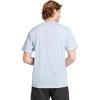 adidas Men’s Essentials Feel Ready Training T-Shirt(Glow Blue/Black)