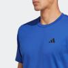 adidas Men’s Essentials Feel Ready Training T-Shirt(Lucid Blue/Semi Lucid Blue/Black)