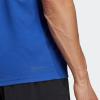 adidas Men’s Essentials Feel Ready Training T-Shirt(Lucid Blue/Semi Lucid Blue/Black)