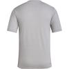 adidas Men’s Essentials Feel Ready Training T-Shirt(Medium Grey Heather/White/Black)