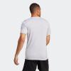 adidas Men’s Essentials Feel Ready Training T-Shirt(Silver Dawn/Black)